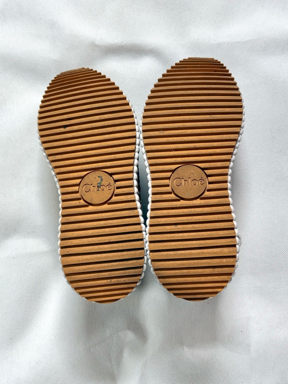 Chloe Nama Sneaker in Biscotti Beige size 36 - Picture 8 of 11